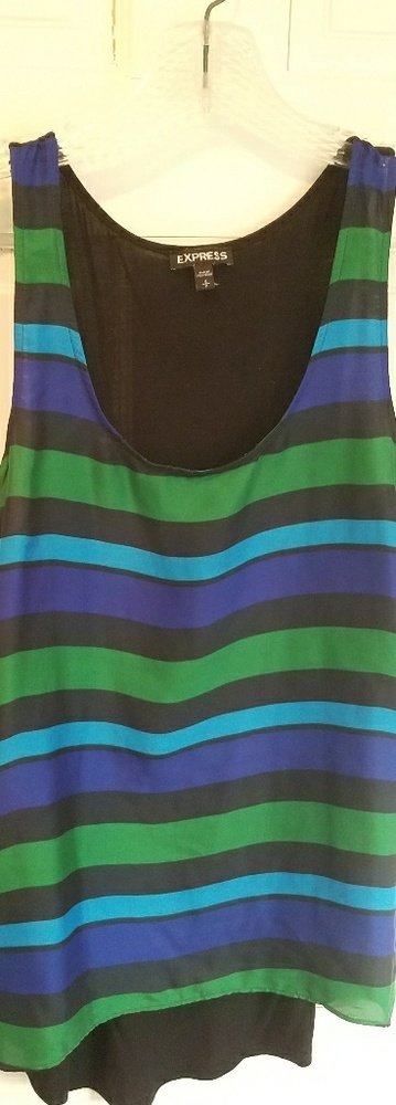 Express. Striped tank. W0000025